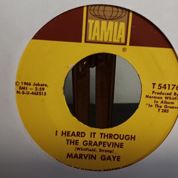 Marvin Gaye - I Heard It Through the Grapevine - Circa 1968 - Picture 2 of 3